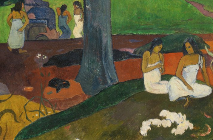 Paul Gauguin's Mata Mua art piece.