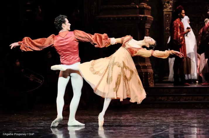 The performance of Romeo and Juliet by the Paris Opera Ballet.  © Agathe Poupeney/ OnP