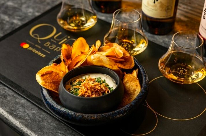 Enjoy a delectable appetizer and seasonal whiskey at Quin Bar with Priceless: In New York, New York (2)
