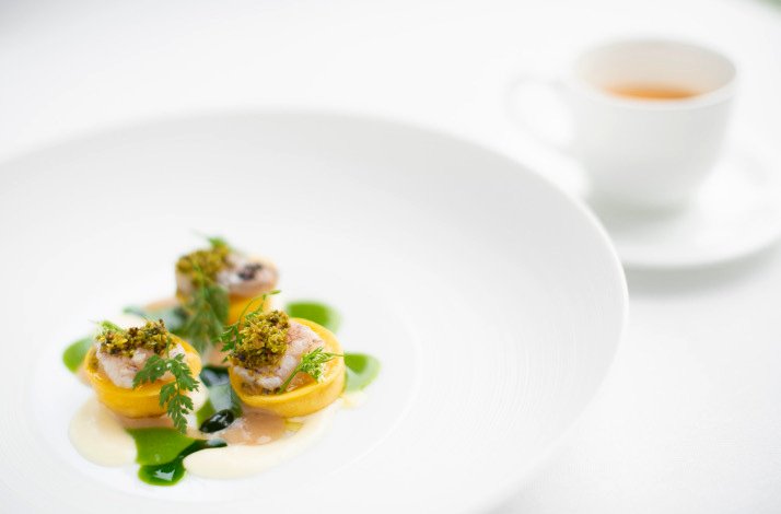 The freshly prepared dish served in Magnolia in Cesenatico