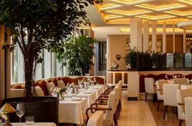 Elegant dining room of Seia Miami.